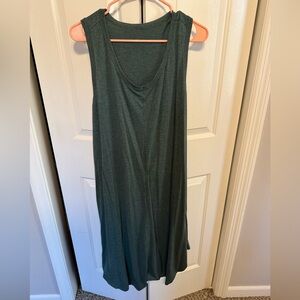 Hunter green dress